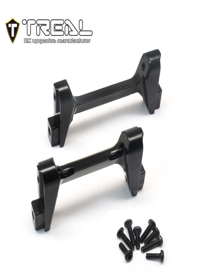 TREAL Brass Front and Rear Bumper Mounts Set (F&R) Heavy Weight Upgrades Compatible with 1/18 TR4M - Image 3